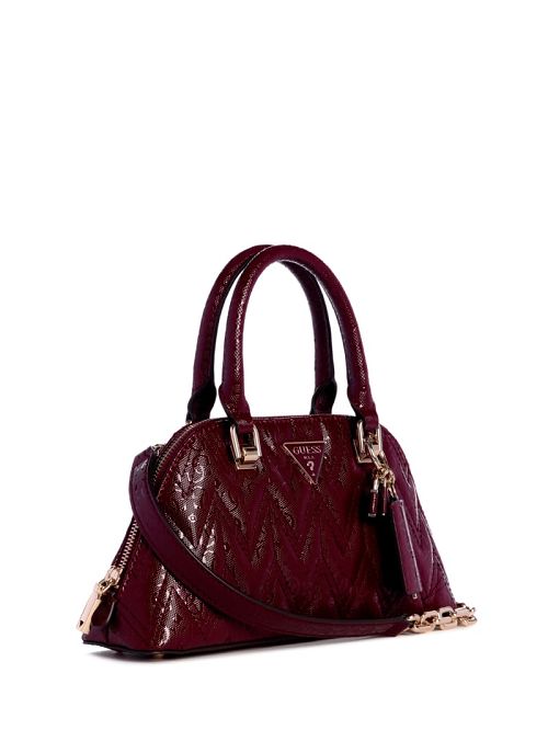 Guess Adelard Dome Satchel Rood | GUESS-SN29260