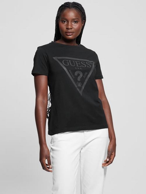 Guess Adele Tee Zwart | GUESS-SN28409
