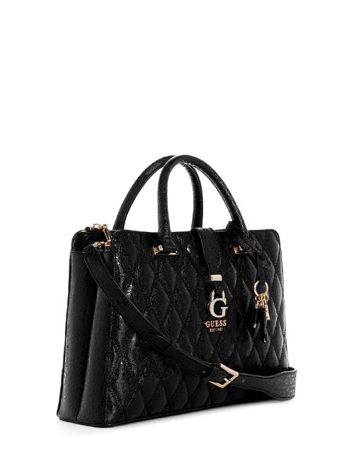 Guess Adi Society Satchel Zwart | GUESS-SN28752