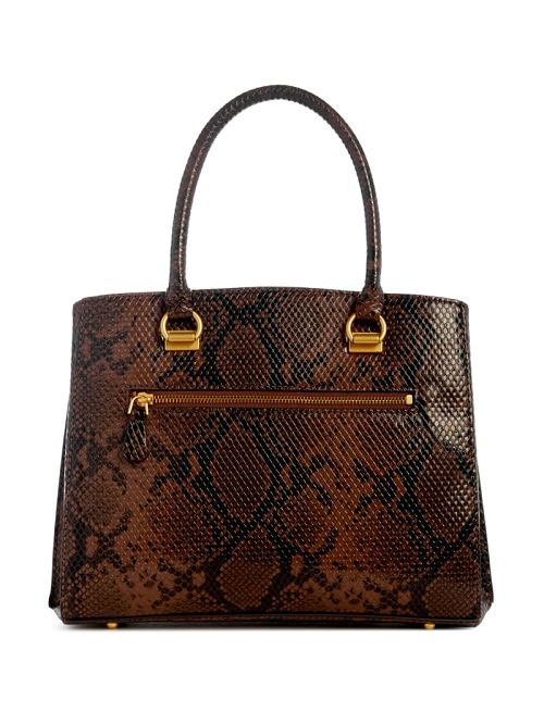 Guess Ales Girlfriend Satchel Bruin | GUESS-SN28774