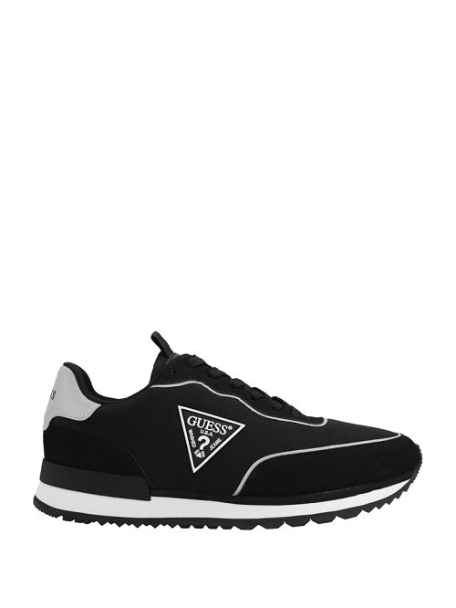 Guess Aley Logo Sneakers Zwart | GUESS-SN31872