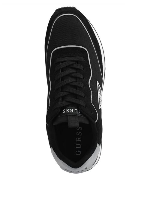 Guess Aley Logo Sneakers Zwart | GUESS-SN31872