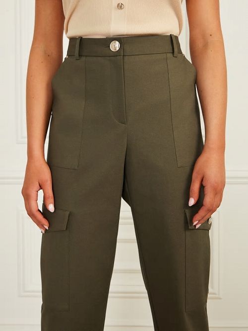Guess Alice Cargo Pant Groen | GUESS-SN28264