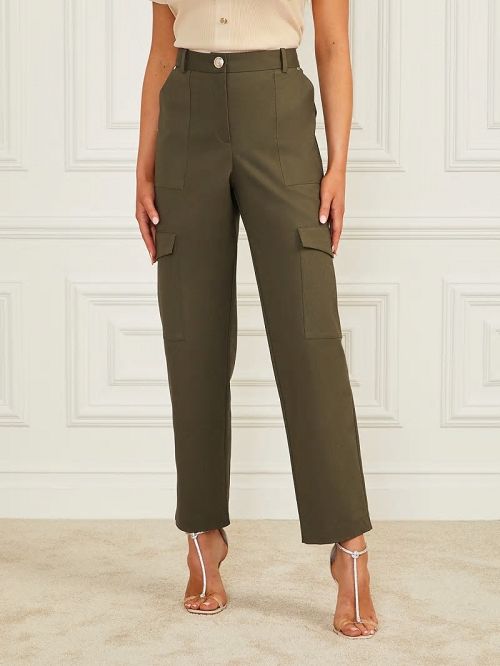 Guess Alice Cargo Pant Groen | GUESS-SN28264