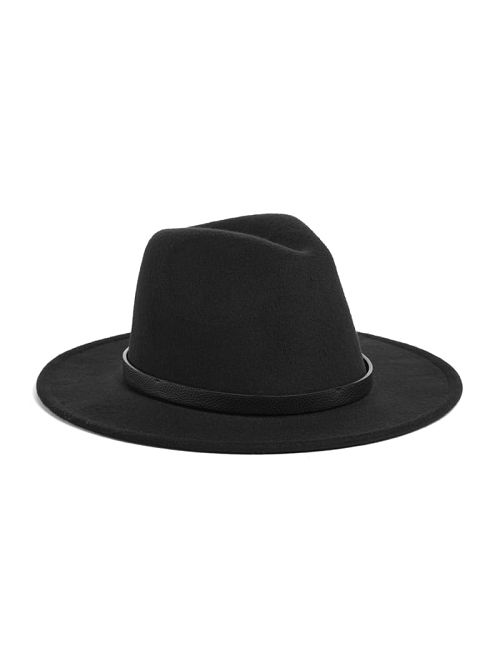 Guess Amera Fedora Hat Zwart | GUESS-SN30164