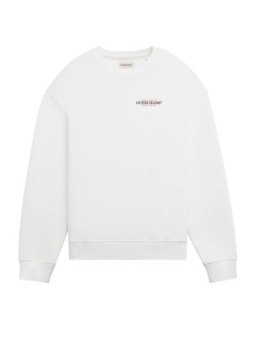 Guess American Tradition Crewneck Sweatshirt Wit | GUESS-SN30981