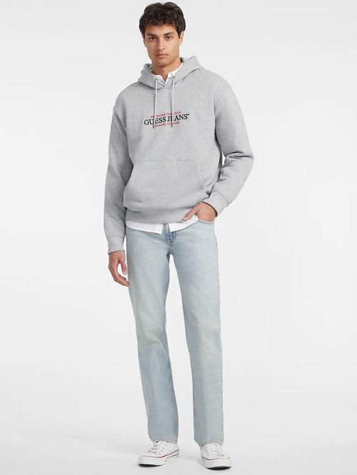 Guess American Tradition Hoodie Grijs | GUESS-SN31487