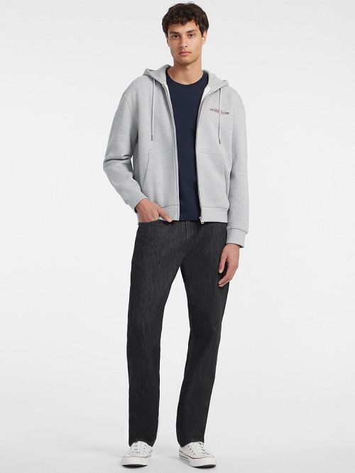 Guess American Tradition Zip-Up Hoodie Grijs | GUESS-SN31523