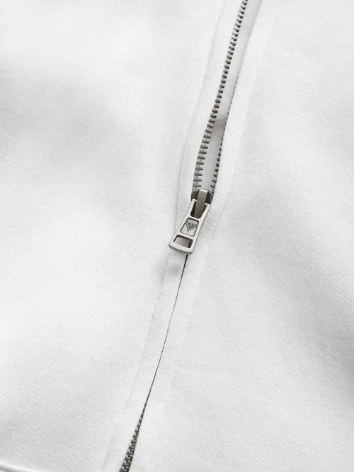 Guess American Tradition Zip-Up Hoodie Wit | GUESS-SN31529