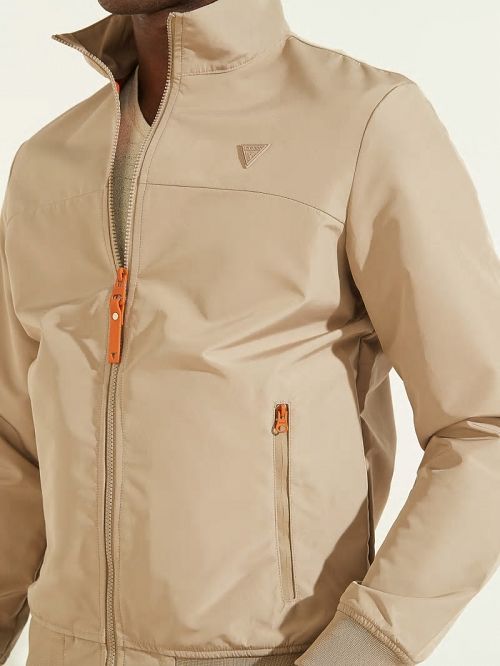 Guess Amos Flight Jacket Beige | GUESS-SN30724