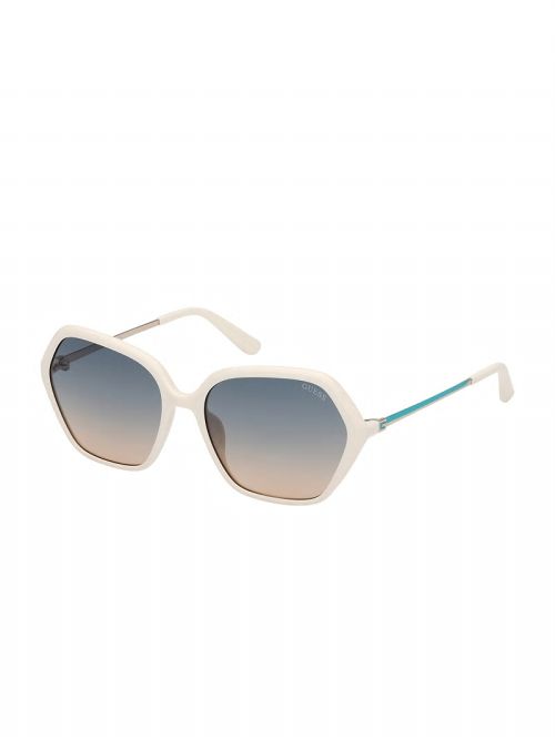 Guess Anastasia Geometric Sunglasses Wit | GUESS-SN30059