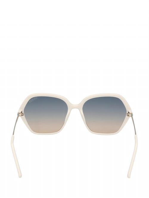 Guess Anastasia Geometric Sunglasses Wit | GUESS-SN30059