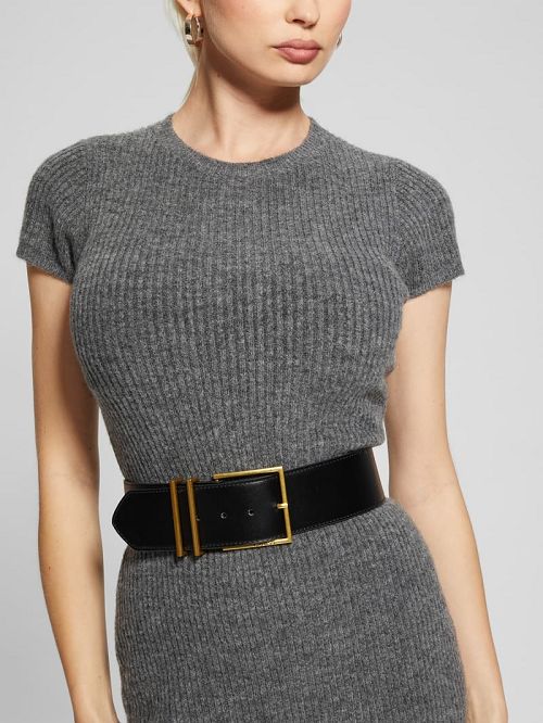 Guess Angela Waist Belt Zwart | GUESS-SN30222