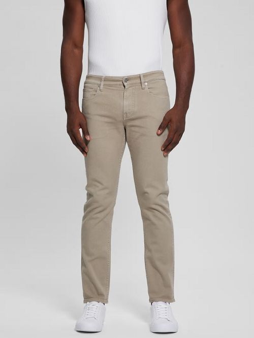 Guess Angels Straight Jeans Beige | GUESS-SN30372