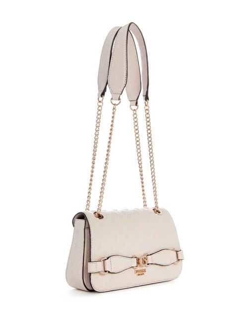 Guess Arlena Convertible Crossbody Beige | GUESS-SN28907