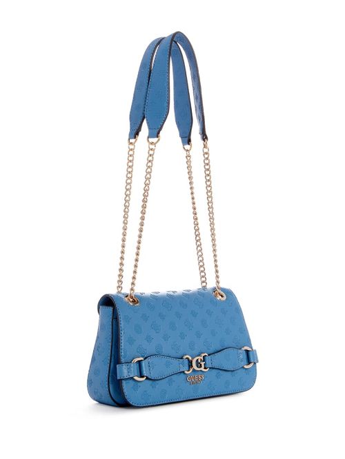 Guess Arlena Convertible Crossbody Blauw | GUESS-SN28908