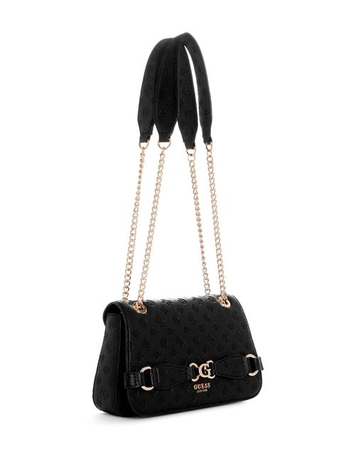 Guess Arlena Convertible Crossbody Zwart | GUESS-SN28909