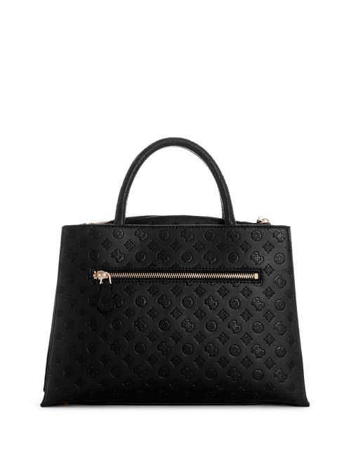 Guess Arlena Girlfriend Satchel Zwart | GUESS-SN28712