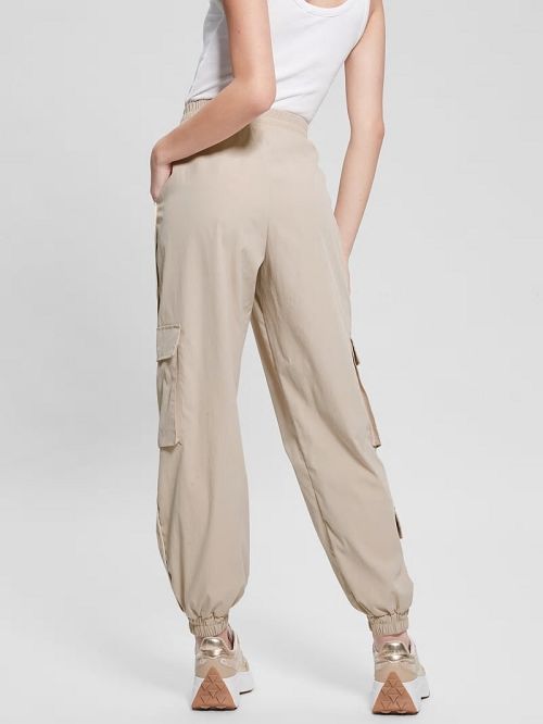 Guess Arleth Cargo Pants Beige | GUESS-SN28447