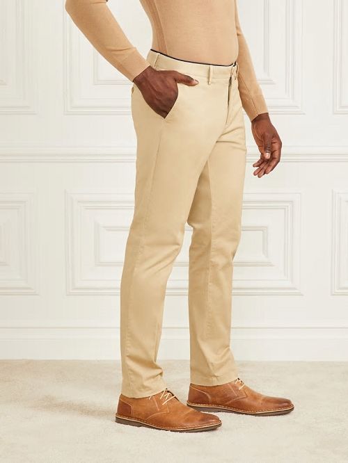 Guess Armando Chino Pant Beige | GUESS-SN31383