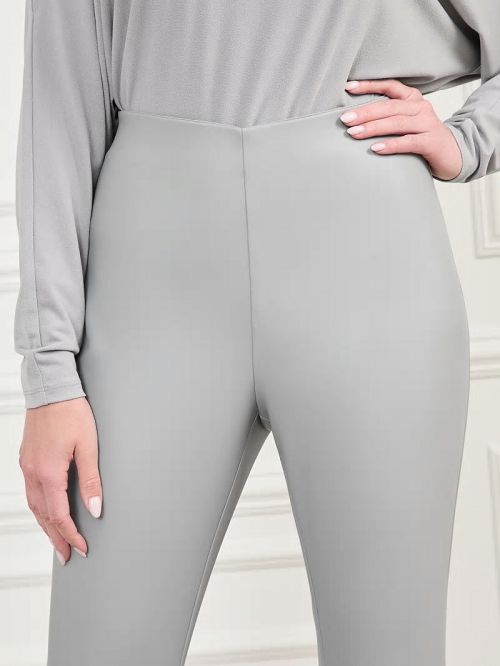 Guess Asha Fit and Flare Pant Grijs | GUESS-SN28240