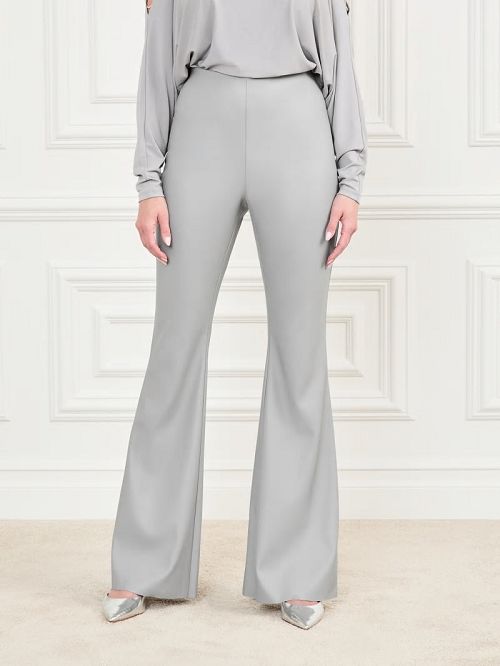 Guess Asha Fit and Flare Pant Grijs | GUESS-SN28240