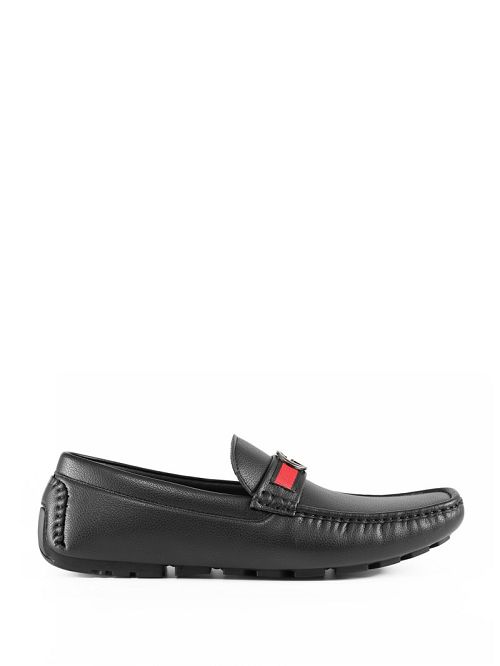 Guess Aurolo G Logo Driving Loafers Zwart | GUESS-SN31908