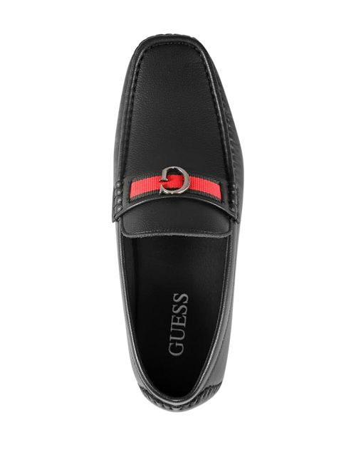 Guess Aurolo G Logo Driving Loafers Zwart | GUESS-SN31908