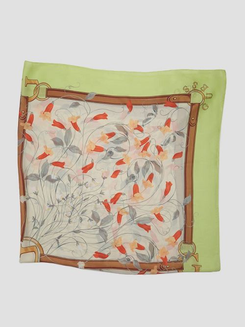 Guess Aurora Silk Scarf Grijs | GUESS-SN30197