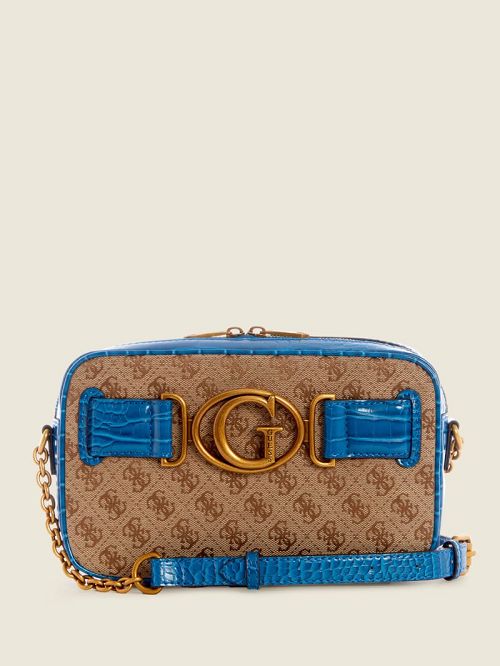 Guess Aviana Camera Bag Blauw | GUESS-SN28901