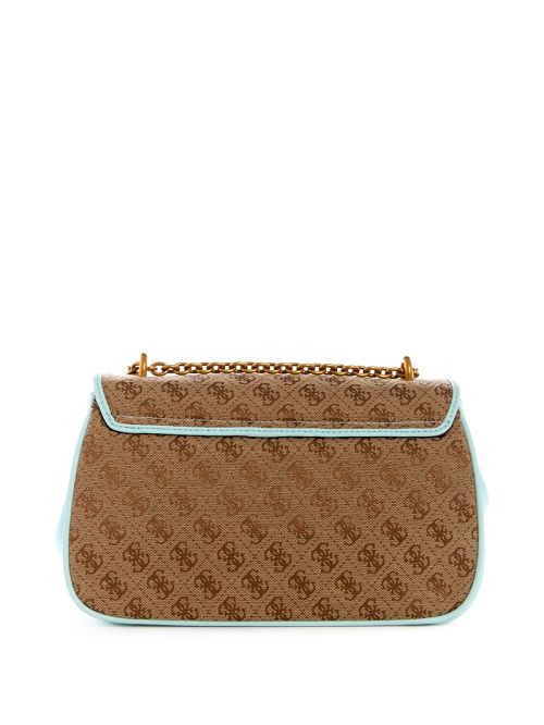 Guess Aviana Convertible Crossbody Blauw | GUESS-SN28742