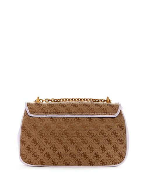 Guess Aviana Convertible Crossbody Paars | GUESS-SN28724