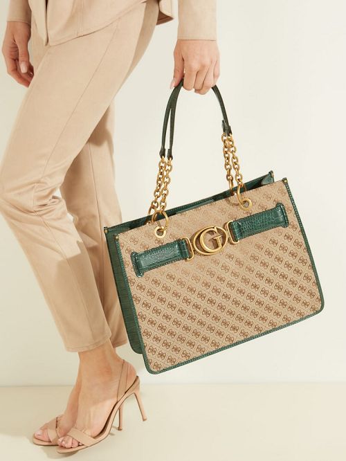 Guess Aviana Tote Blauw | GUESS-SN29352