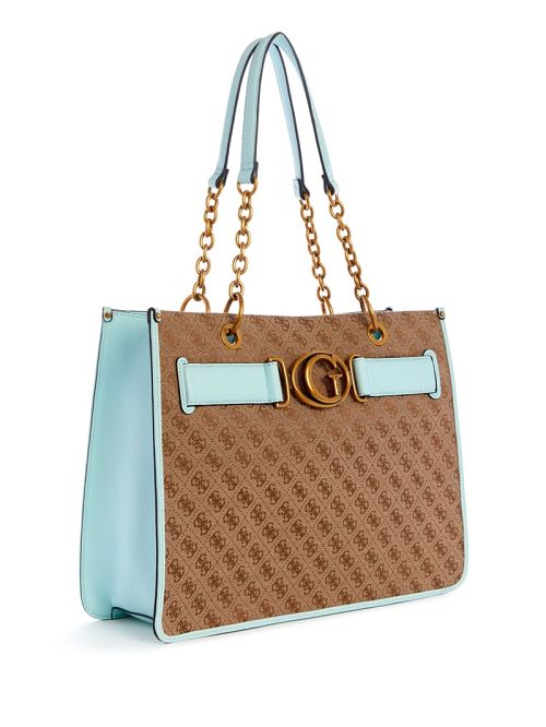 Guess Aviana Tote Blauw | GUESS-SN29354