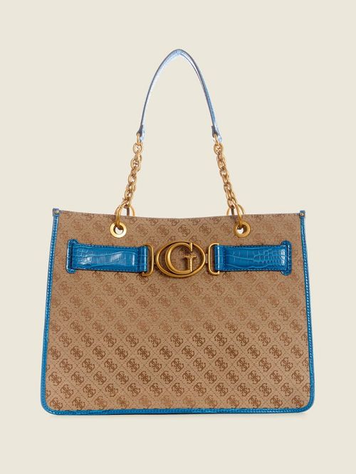 Guess Aviana Tote Blauw | GUESS-SN29361