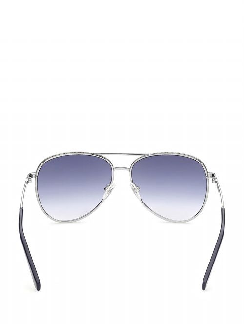 Guess Aviator Sunglasses Zilver | GUESS-SN31805