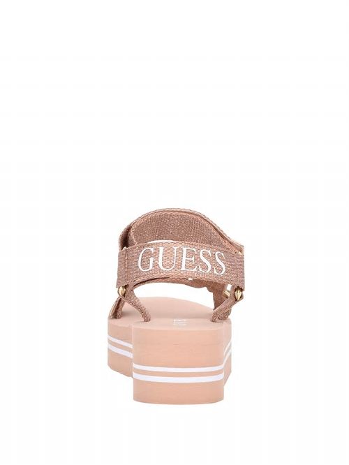Guess Avin Platform Sport Sandals Roze | GUESS-SN29602