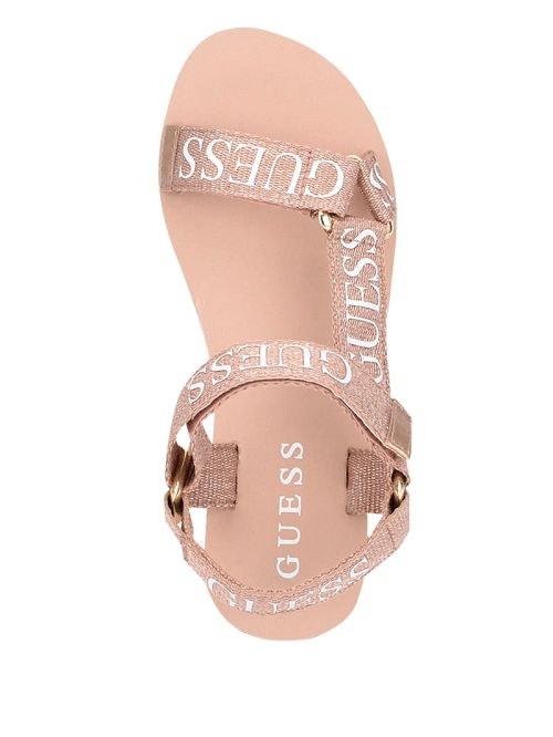 Guess Avin Platform Sport Sandals Roze | GUESS-SN29602