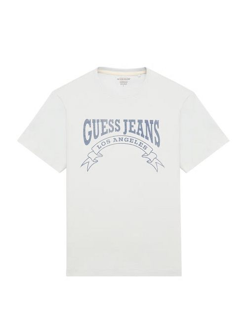 Guess Banner Tee Wit | GUESS-SN30497