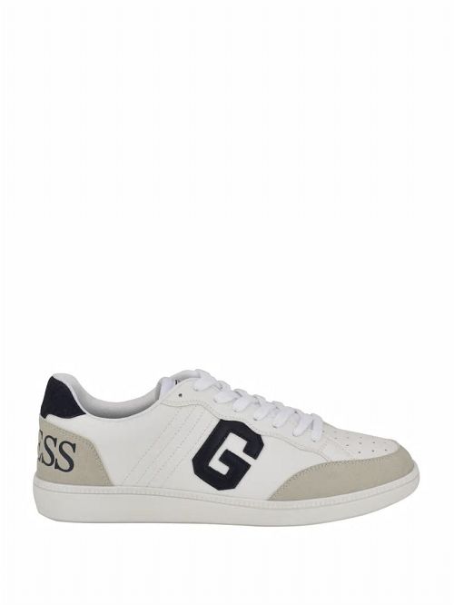 Guess Barko Logo Sneakers Zilver | GUESS-SN31895