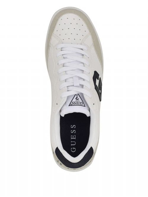 Guess Barko Logo Sneakers Zilver | GUESS-SN31895