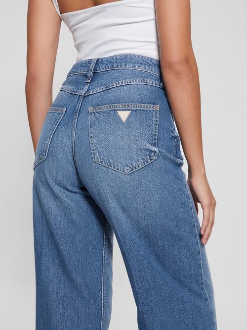 Guess Bellflower Flare Jeans Blauw | GUESS-SN26650