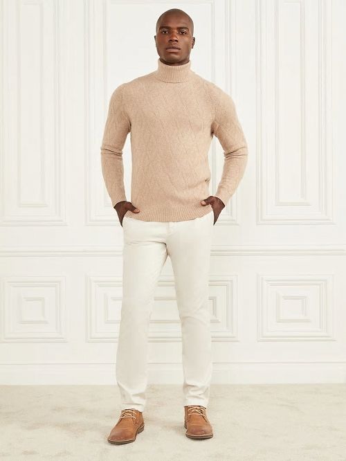 Guess Ben Urban Chino Pant Wit | GUESS-SN31414