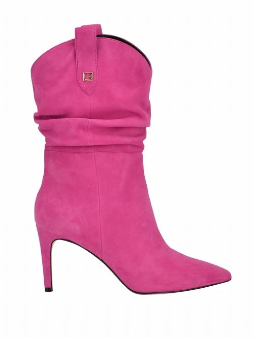 Guess Benisa Western Slouch Booties Roze | GUESS-SN29907