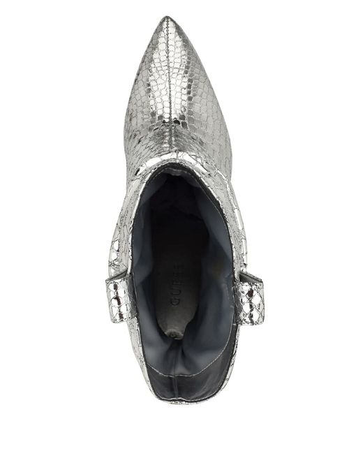 Guess Benisa Western Slouch Booties Zilver | GUESS-SN29924