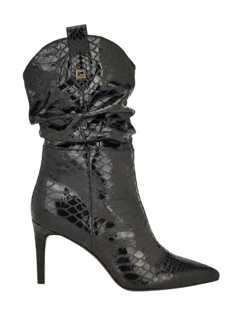 Guess Benisa Western Slouch Booties Zwart | GUESS-SN29925