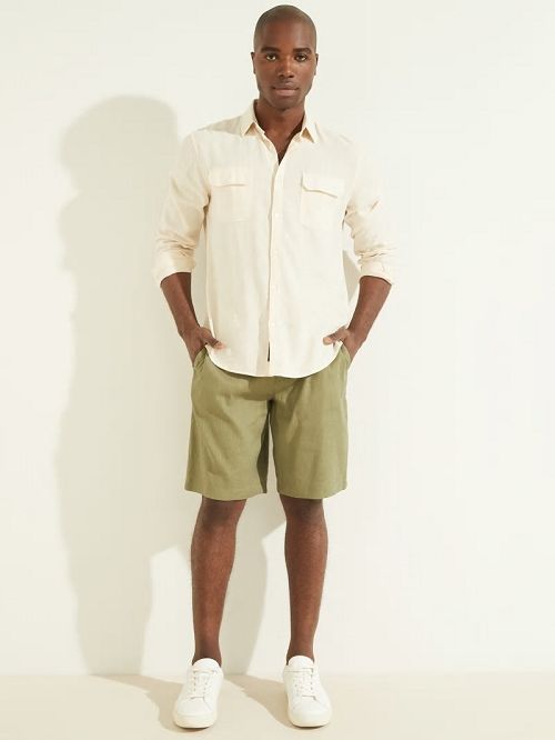Guess Bermuda Short Groen | GUESS-SN31334