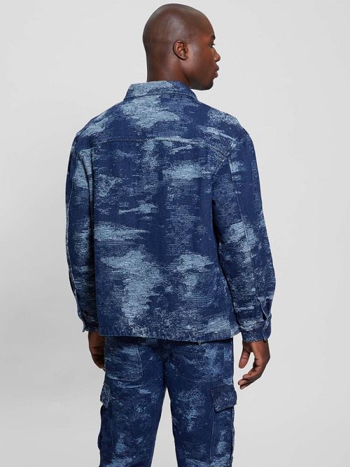 Guess Billy Denim Jacket Blauw | GUESS-SN30856