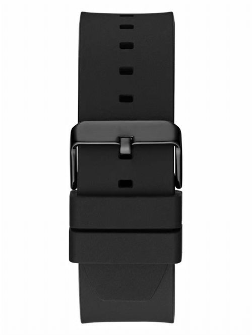 Guess Black Analog Silicon Watch Multi | GUESS-SN31636