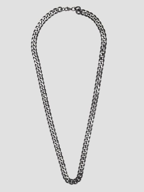 Guess Black Chunky Chain Necklace Zwart | GUESS-SN31838
